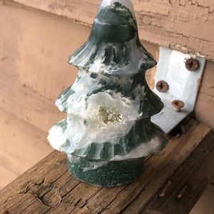 Moss Agate Crystal Christmas Tree
